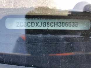 2012 Dodge Charger SX VIN 2C3CDXJG8CH306535 фото с аукциона 5