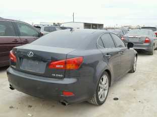 2007 Lexus IS USE20L VIN JTHBK262075044776 фото с аукциона 3