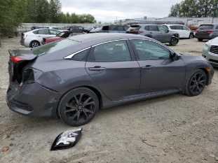 2019 HONDA Civic SPOR VIN 2HGFC2F82KH507220 фото с аукциона 2