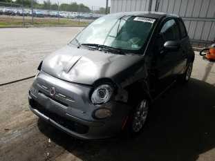 2012 Fiat 500 POP VIN 3C3CFFAR2CT124360 фото с аукциона 1