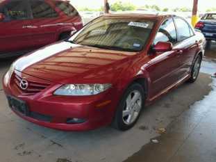 2003 Mazda Mazda6 SEDAN VIN 1YVFP80C935M36569 фото с аукциона 1