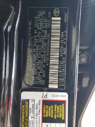 4T1BF1FK6CU048150 фото 5