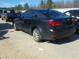 2008 LEXUS IS USE20L VIN JTHCK262885027486 фото с аукциона 2