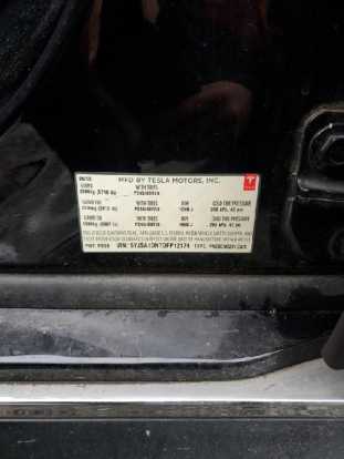 2013 Tesla Model S VIN 5YJSA1DN7DFP12174 фото с аукциона 5