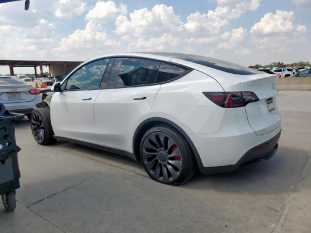 2022 TESLA Model Y VIN 7SAYGDEF6NF536532 фото с аукциона 1