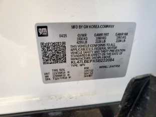 2025 BUICK Envista Sp VIN KL47LBEPXSB222084 фото с аукциона 5