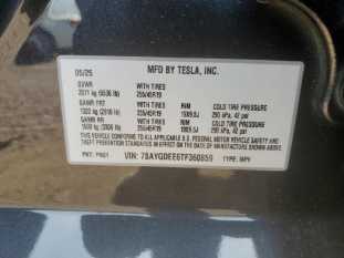 2026 Tesla Model Y VIN 7SAYGDEE6TF360859 фото с аукциона 5