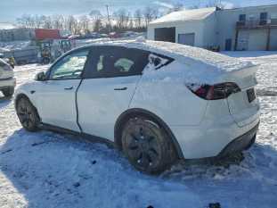 2025 Tesla Model Y VIN 7SAYGAEE0SF244828 фото с аукциона 1