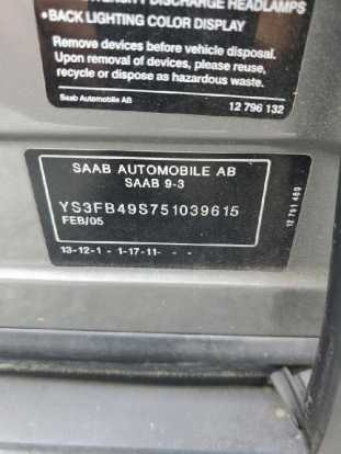 YS3FB49S751039615 фото 5