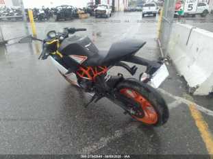 2015 Ktm RC 390 - VIN MD2JYJ405FC224265 фото с аукциона 2