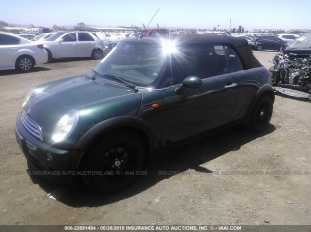 2005 MINI Cooper Convertible COOPER VIN WMWRF33455TG11234 фото с аукциона 1