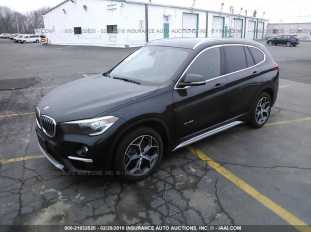 2016 BMW X1 XDRIVE28I VIN WBXHT3C33GP889205 фото с аукциона 1