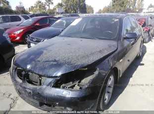 2006 BMW 530i 5-SERIES VIN WBANE73506CM36939 auction photo 1