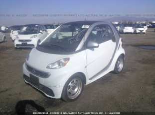 2015 Smart Fortwo Electric Drive VIN WMEEJ9AA8FK832599 auction photo 1