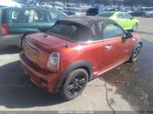 2013 MINI Cooper Roadster JCW VIN WMWSY9C5XDT432593 фото с аукциона 3
