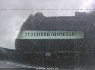 2016 DODGE Charger SE VIN 2C3CDXBG7GH103561 фото с аукциона 6