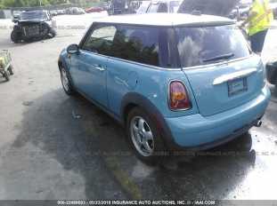 2009 MINI Cooper VIN WMWMF33529TU73643 фото с аукциона 2