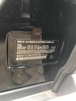2016 BMW X1 XDRIVE28I VIN WBXHT3C36G5E53169 фото с аукциона 6
