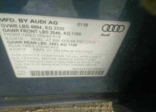2018 Audi Q3 QUATTRO PREMIUM VIN WA1ECCFS3JR024517 auction photo 6