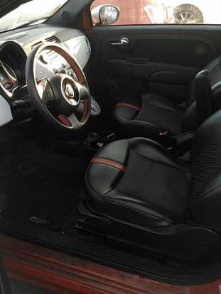 2015 Fiat 500 VIN 3C3CFFGE8FT581652 фото с аукциона 2