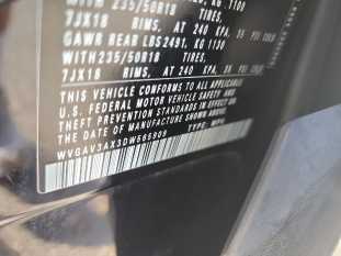 2013 Volkswagen Tiguan VIN WVGAV3AX3DW565909 фото с аукциона 7