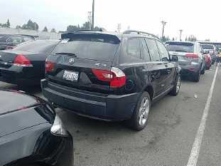 2005 BMW X3 3.0I SAV VIN WBXPA93495WD20734 auction photo 1