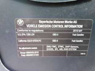 2010 BMW 128i 1-SERIES VIN WBAUP9C5XAVF49475 фото с аукциона 5